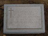 Struma Military Cemetery - Tanner, John Howard